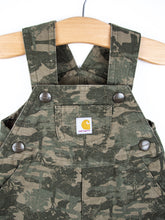 Load image into Gallery viewer, Carhartt Rare Tree Print Dungaree Shorties - Age 0-3 months
