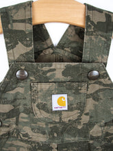 Load image into Gallery viewer, Carhartt Rare Tree Print Dungaree Shorties - Age 0-3 months
