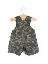 Load image into Gallery viewer, Carhartt Rare Tree Print Dungaree Shorties - Age 0-3 months

