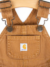 Load image into Gallery viewer, Carhartt Brown Canvas Dungarees - Age 3 months
