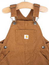 Load image into Gallery viewer, Carhartt Brown Dungaree Shorties - Age 24 months
