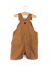 Load image into Gallery viewer, Carhartt Brown Dungaree Shorties - Age 24 months
