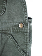 Carhartt Forest Green Canvas Dungarees - Age 3T