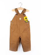 Carhartt Brown Canvas Dungarees - NEW WITH TAGS