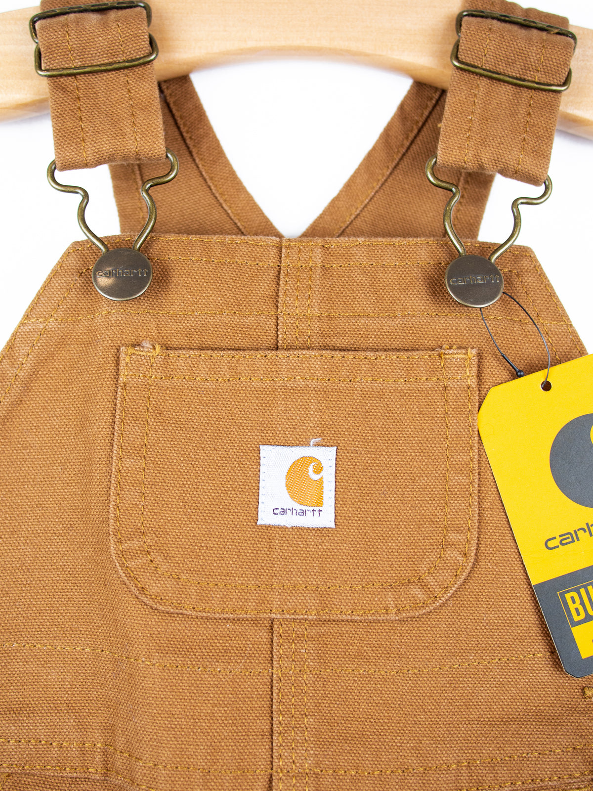 Carhartt Brown Canvas Dungarees - NEW WITH TAGS