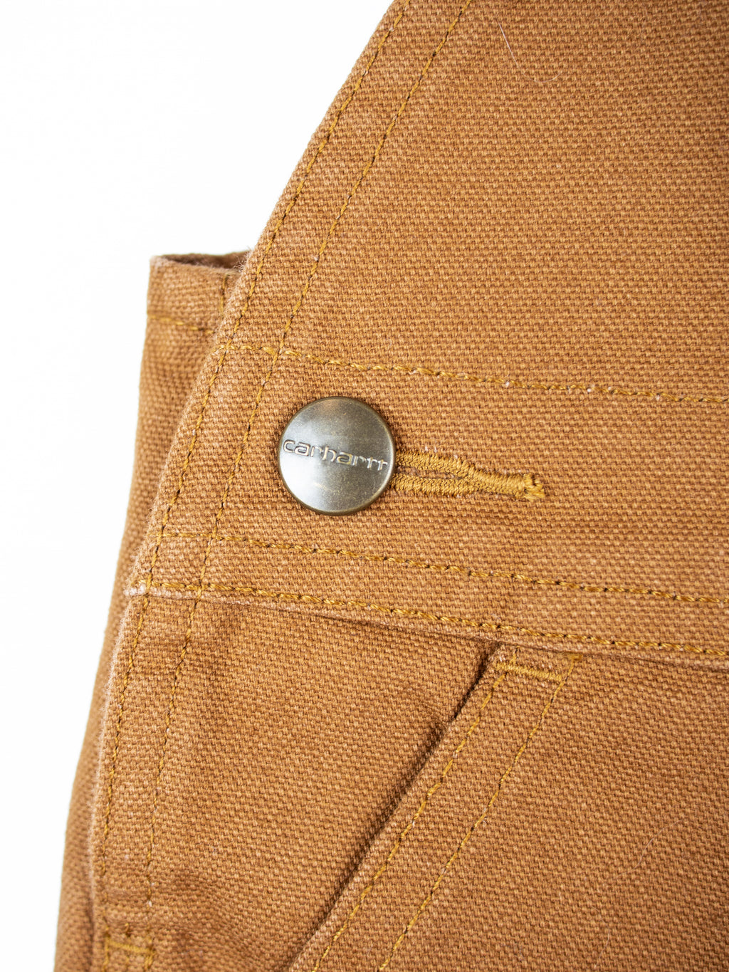 Carhartt Brown Canvas Dungarees - NEW WITH TAGS