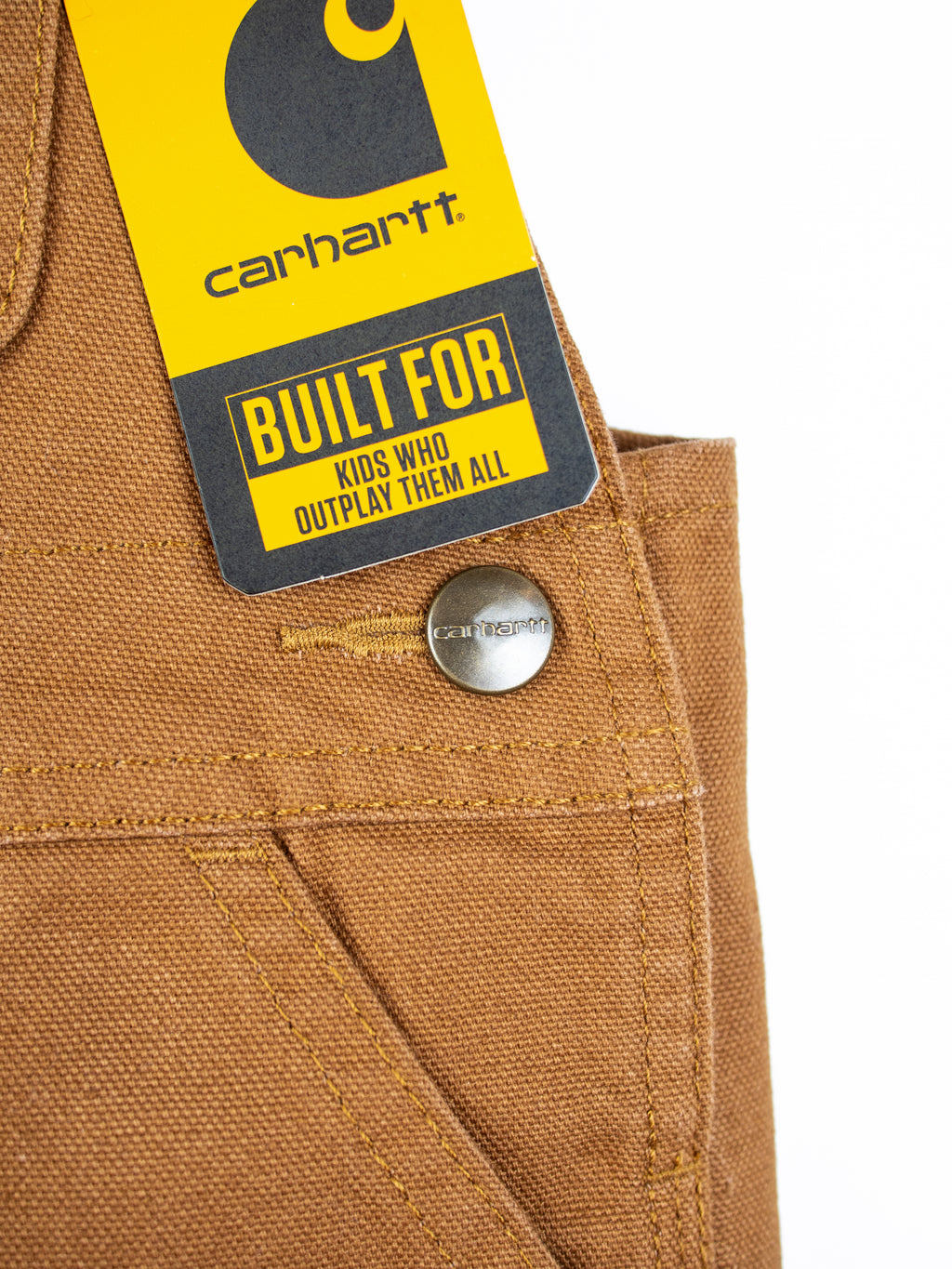 Carhartt Brown Canvas Dungarees - NEW WITH TAGS