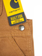 Carhartt Brown Canvas Dungarees - NEW WITH TAGS