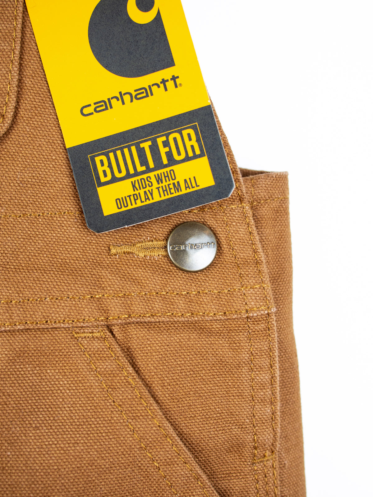 Carhartt Brown Canvas Dungarees - NEW WITH TAGS
