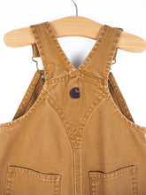 Load image into Gallery viewer, Carhartt Brown Canvas Dungarees - Age 18 months

