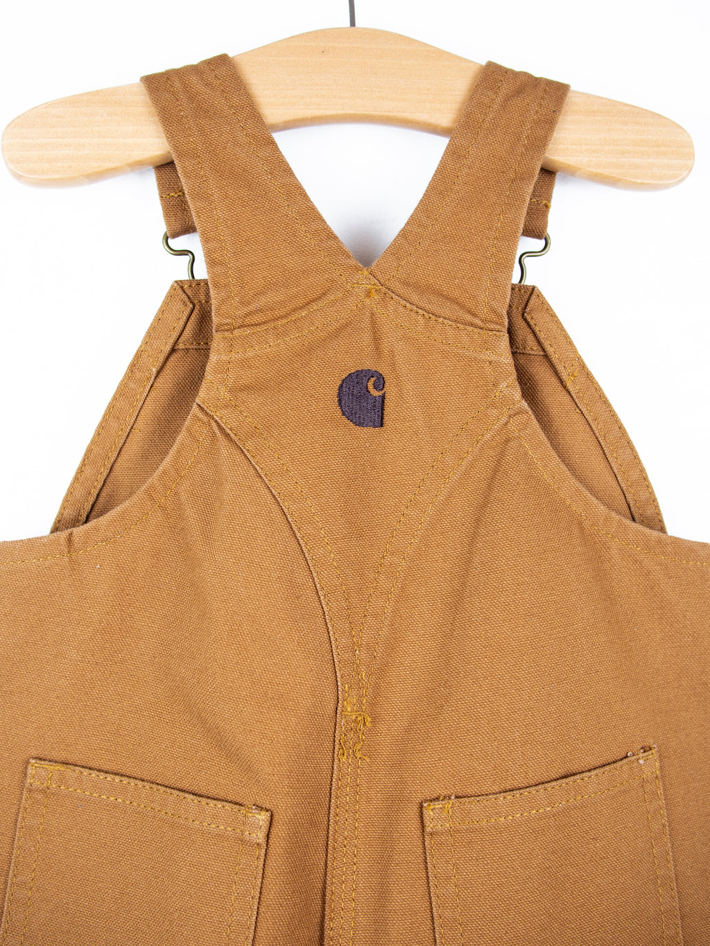 Carhartt Brown Canvas Dungarees - NEW WITH TAGS