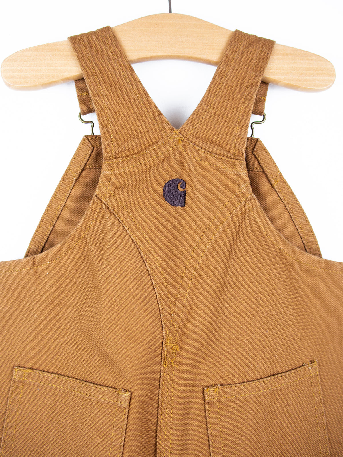 Carhartt Brown Canvas Dungarees - NEW WITH TAGS
