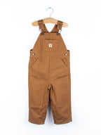 Carhartt Brown Canvas Dungarees