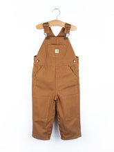 Load image into Gallery viewer, Carhartt Brown Canvas Dungarees - Age 24 months
