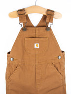 Carhartt Brown Canvas Dungarees