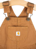 Carhartt Brown Canvas Dungarees