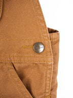 Carhartt Brown Canvas Dungarees
