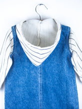 Load image into Gallery viewer, Vintage Denim &amp; Jersey Sport Boiler Suit - Age 12-18 months
