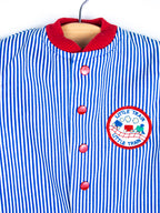 Vintage Little Train Stripe Boiler Suit - Age 3 months