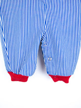 Load image into Gallery viewer, Vintage Little Train Stripe Boiler Suit - Age 3 months
