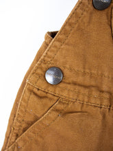 Load image into Gallery viewer, Carhartt Brown Dungaree Shorties - Age 0-3 months
