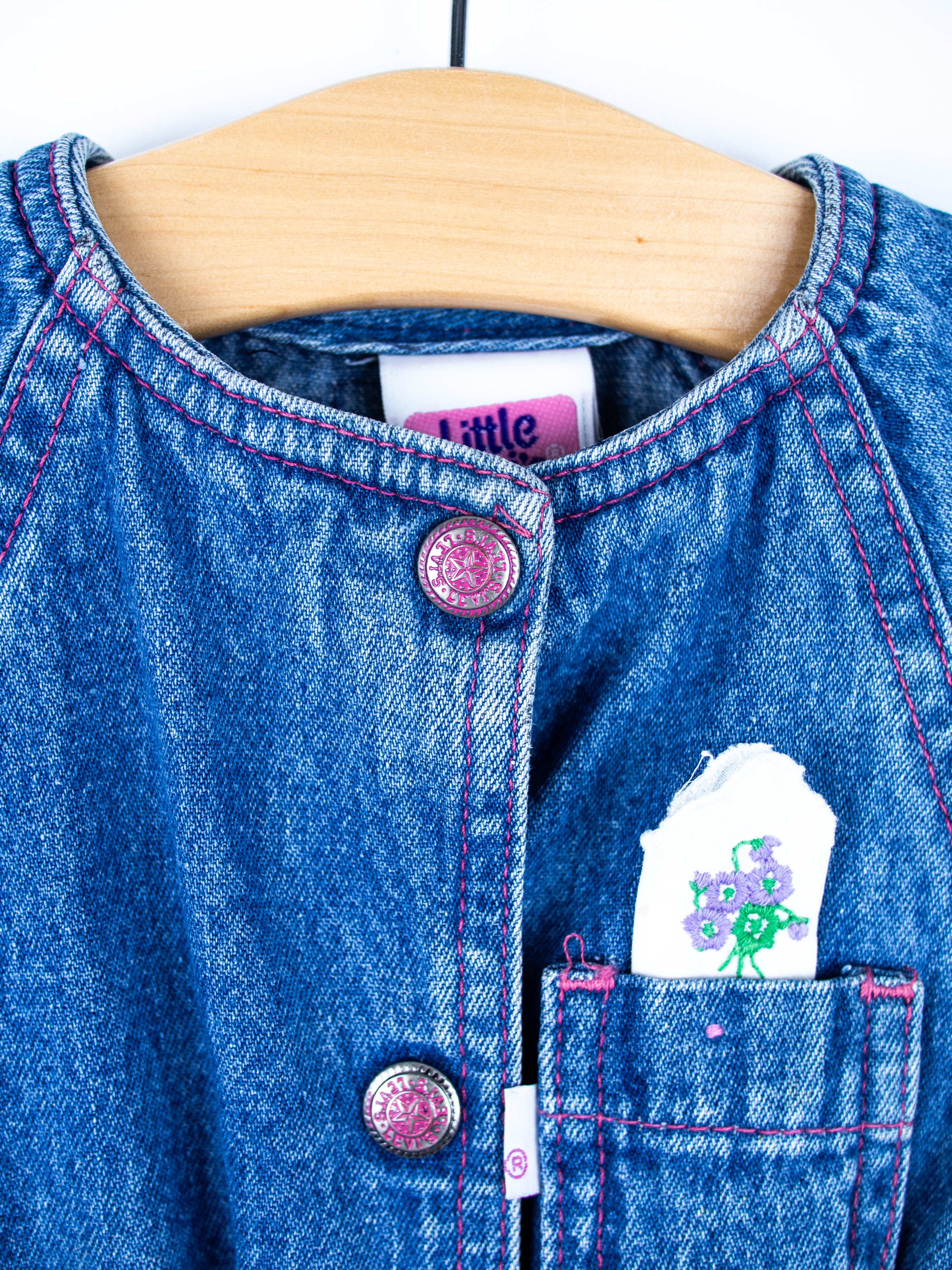 Levi's Vintage Denim Boiler Suit - Age 12-18 months