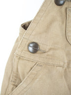 Carhartt Oatmeal Dungaree Shorties - Age 18 months