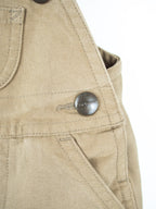Carhartt Oatmeal Dungaree Shorties - Age 18 months