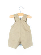 Carhartt Oatmeal Dungaree Shorties - Age 18 months