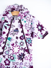 Load image into Gallery viewer, Patagonia Graphic Floral Fleece Snowsuit / Sleep Bag - Age 3 months
