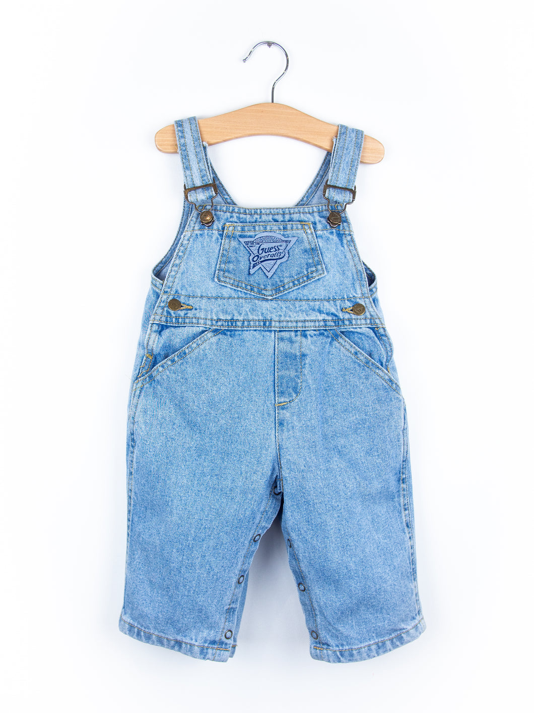 Guess Denim Dungarees - Age 6-9 months
