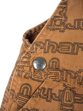 Load image into Gallery viewer, Carhartt Rare Logo Text Dungaree Shorties - Age 9 months
