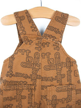 Load image into Gallery viewer, Carhartt Rare Logo Text Dungaree Shorties - Age 9 months
