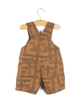 Load image into Gallery viewer, Carhartt Rare Logo Text Dungaree Shorties - Age 9 months
