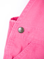 Carhartt Pink Canvas Dungarees