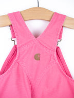 Carhartt Pink Canvas Dungarees
