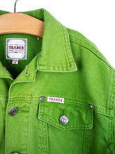 Load image into Gallery viewer, Vintage Trader Green Denim Jacket - Age 5 years
