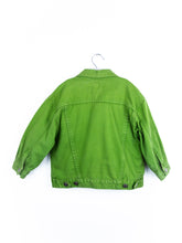 Load image into Gallery viewer, Vintage Trader Green Denim Jacket - Age 5 years
