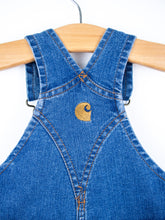 Load image into Gallery viewer, Carhartt Vintage Denim Dungaree Shorties - Age 6 months

