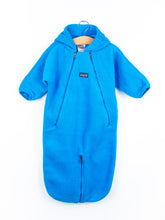 Load image into Gallery viewer, Patagonia Blue Fleece Snowsuit/Sleep Bag - Age 6 months
