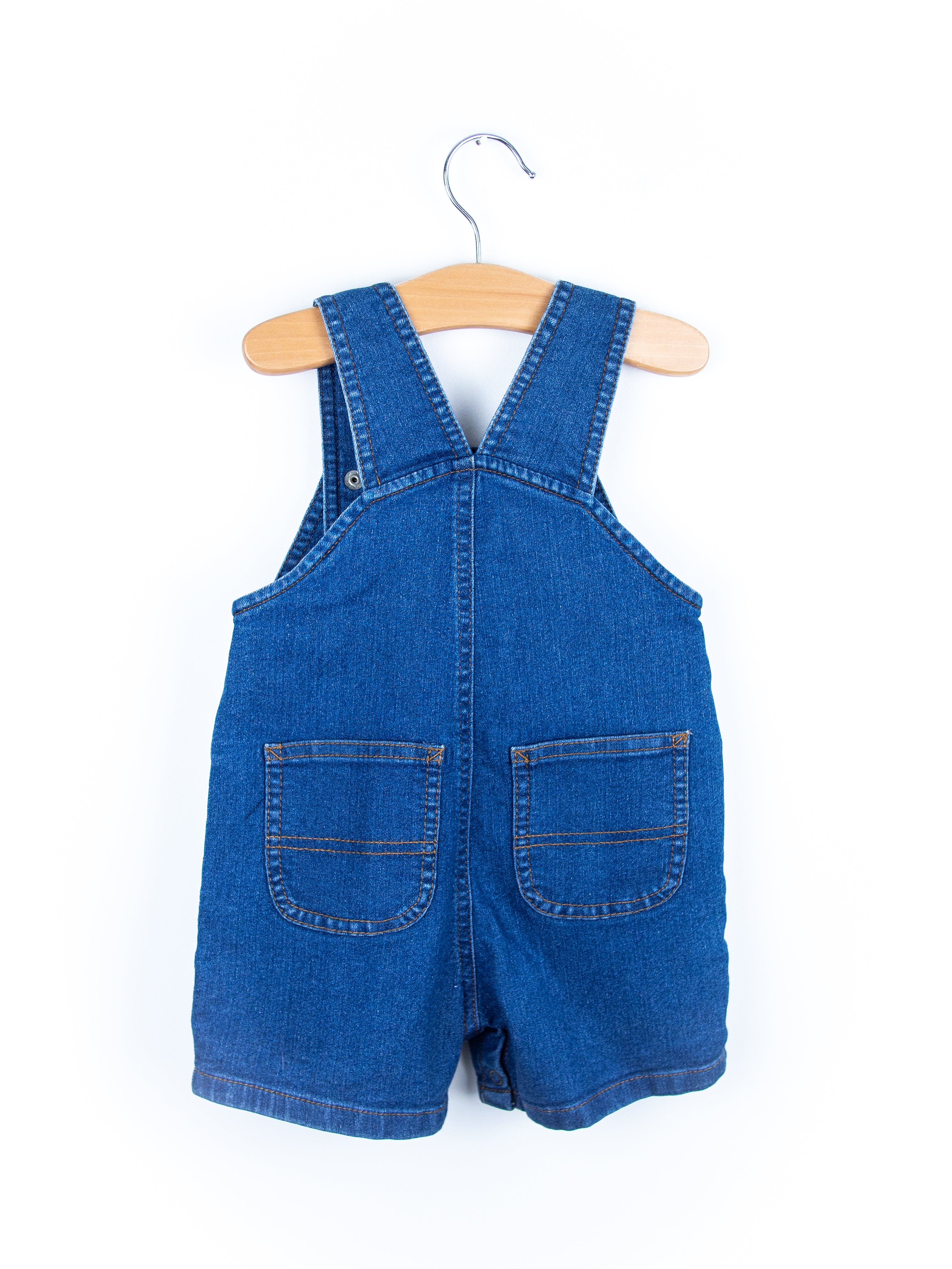 Carhartt Denim Dungaree Shorties - Age 9 months