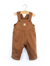 Load image into Gallery viewer, Carhartt Brown Jersey Dungarees - Age 6 months
