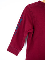 Carhartt Burgundy Long Sleeve Tee - Age 6 months