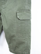 Carhartt Forest Green Canvas Dungarees - Age 6 months