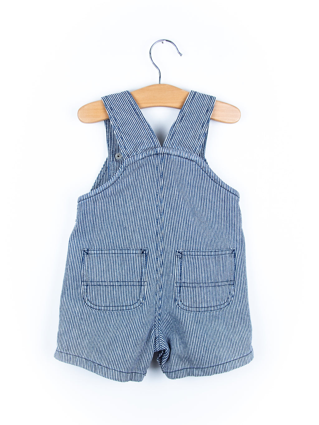 Carhartt Hickory Stripe Dungaree Shorties - Age 9 months