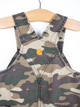 Load image into Gallery viewer, Carhartt Camo Dungaree Shorties - Age 9 months
