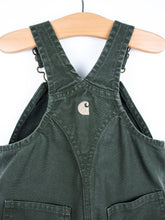 Load image into Gallery viewer, Carhartt Forest Green Canvas Dungarees - Age 9 months
