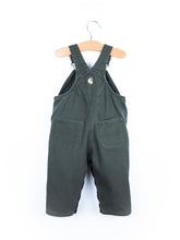 Load image into Gallery viewer, Carhartt Forest Green Canvas Dungarees - Age 9 months
