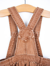 Load image into Gallery viewer, Vintage Brown Dungaree Dress - Age 18 months
