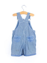 Load image into Gallery viewer, Carhartt Chambray Stripe Dungaree Shorties - Age 24 months - READ DESCRIPTION

